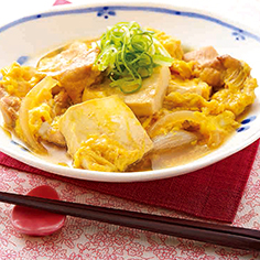 親子肉豆腐