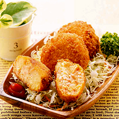 豆腐と鮭のコロッケ